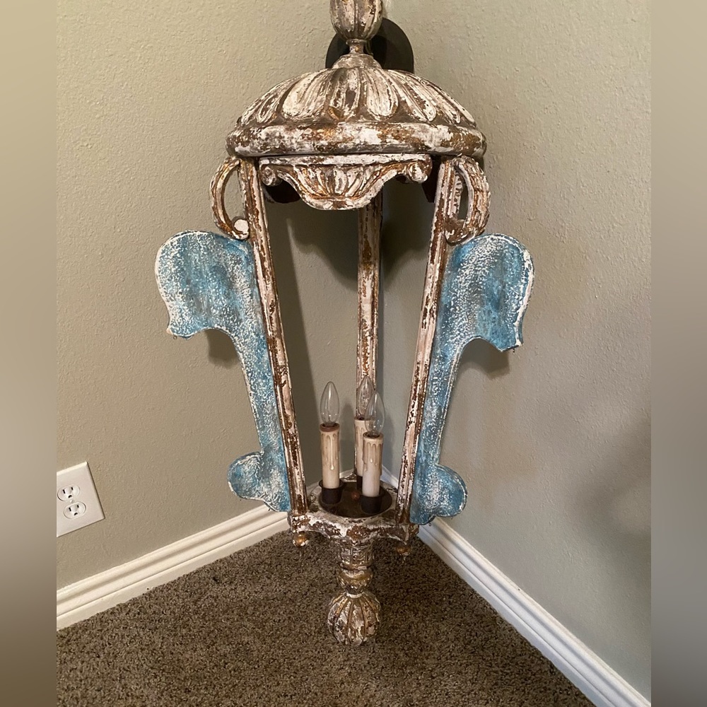 Gorgeous Hand Carved French Chandelier